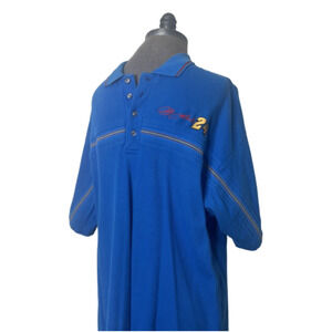 COMPETITORS VIEW Men's Vintage DUPONT Jeff Gordon Polo Large NASCAR Racing 90’s